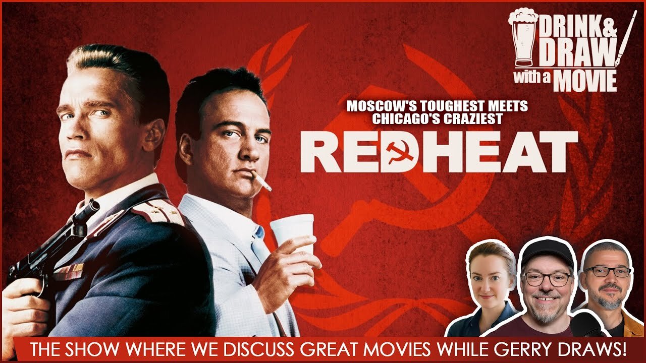 Movie Geeks Discuss The Schwarzenegger and Belushi Buddy Cop Movie RED HEAT (1988)