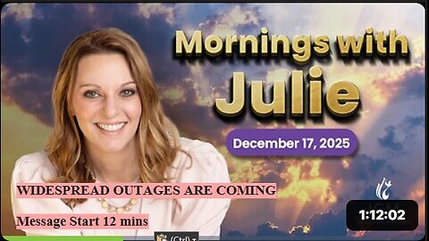 Julie Green subs WIDESPREAD OUTAGES ARE COMING