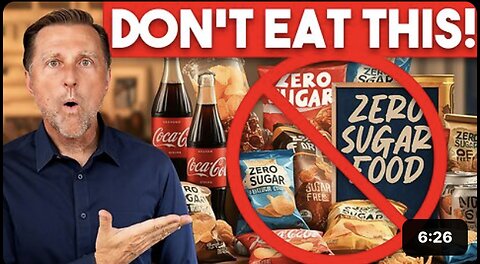 Zero Sugar Foods Have TONS of Sugar: WHAT???