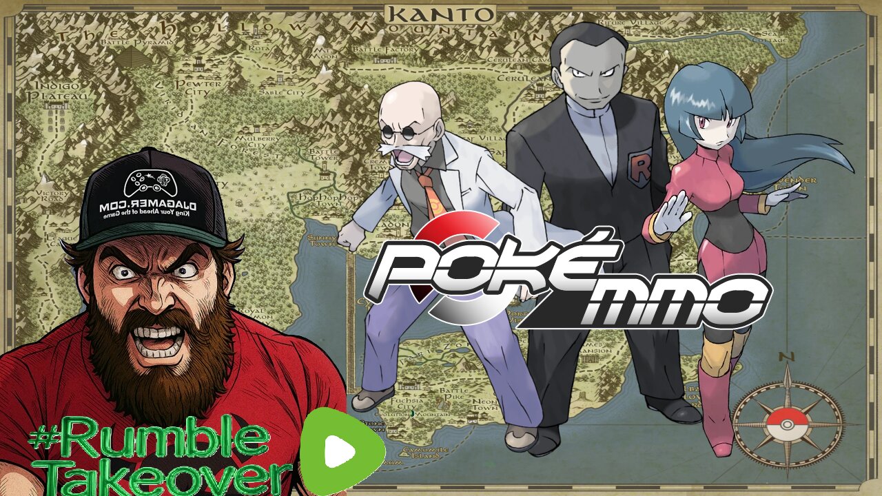 Pokemon MMO : Kanto Crusher #RumbleTakeover