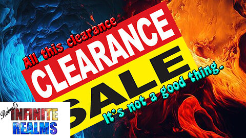 Toy Ramblings: All this Clearance isn't a good thing ultimately