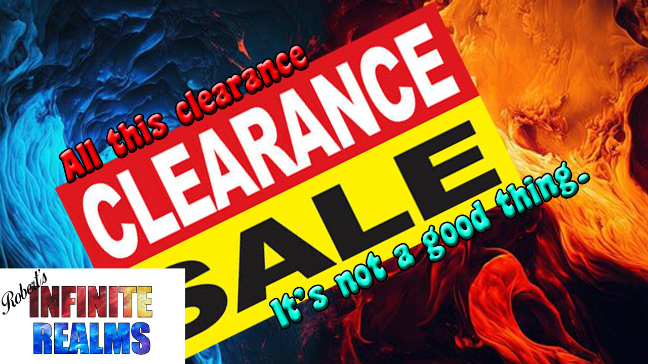Toy Ramblings: All this Clearance isn't a good thing ultimately