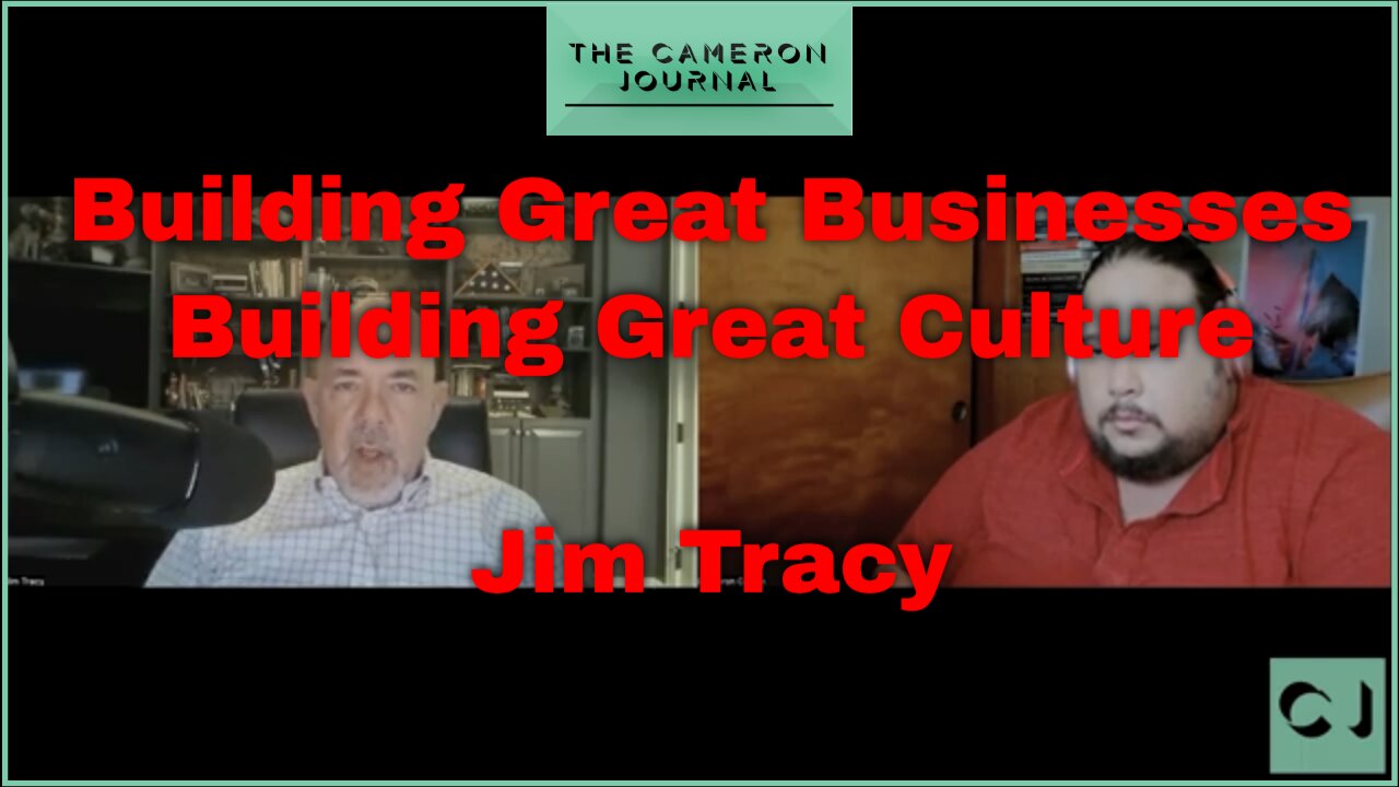 Building Legacy Wealth and Great Culture with speaker and author Jim Tracy