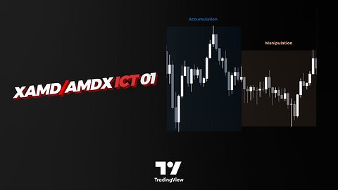 📌 XAMD/AMDX ICT 01 Indicator - SMC Quarterly Theory Cycles in #Tradingview [#TradingFinder]