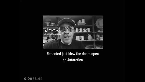 Redacted Just Blew The Doors Open On Antarctica
