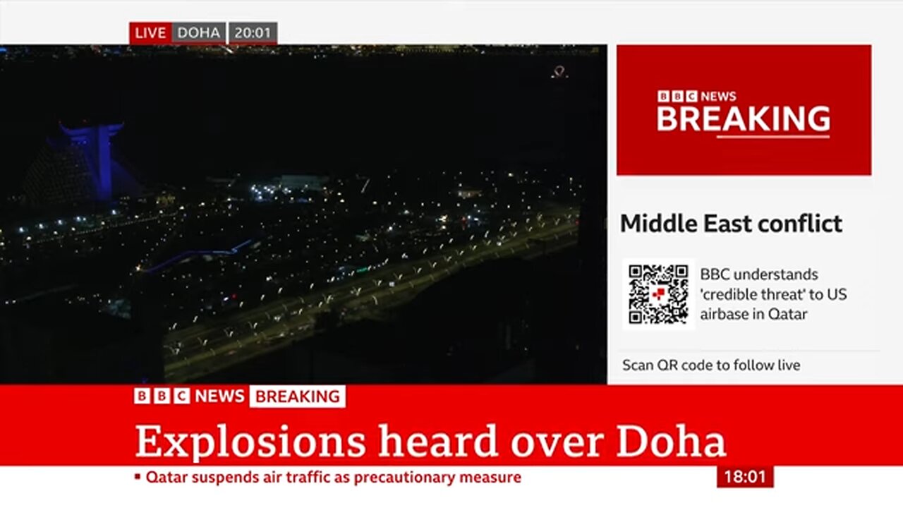 Iran launches missiles at US bases in Qatar and Iraq, state media reports