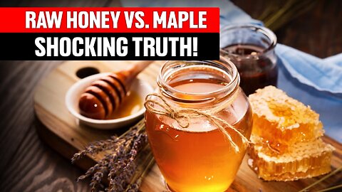 Raw Honey 🍯 vs Maple Syrup 🍁: Which Is Healthier? The SHOCKING Truth! #health #nutrition #superfoods