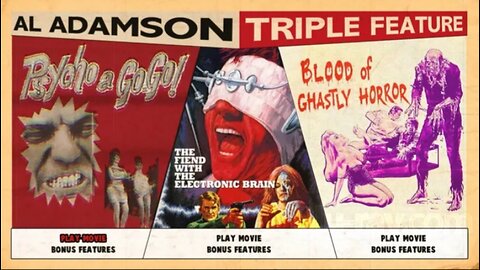Blood of Ghastly Horror Movie Trailer & Poster Art Music Video