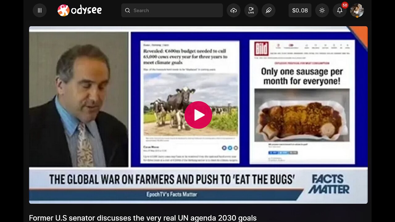 Former U.S Senator Discusses The Very Real UN Agenda 2030 Goals