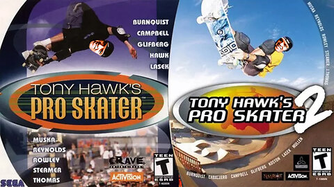 Tony Hawk's Pro Skater 1 & 2 (Dreamcast)