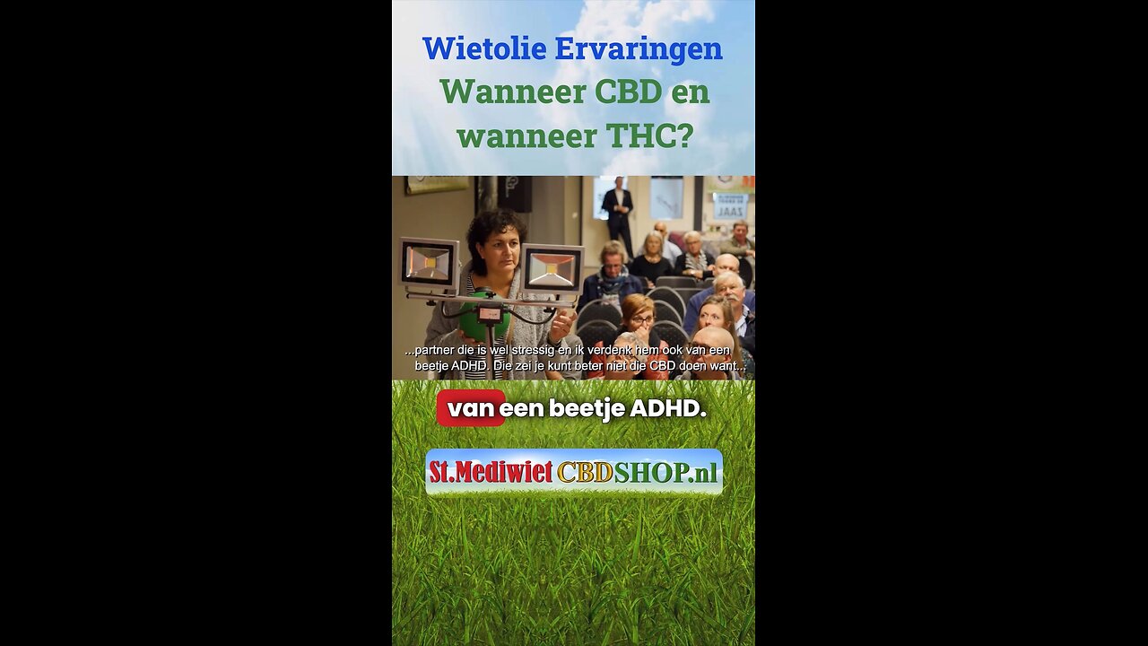 Wanneer THC en wanneer CBD?