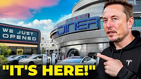 Elon Musk’s Tesla Diner Is INSANE!