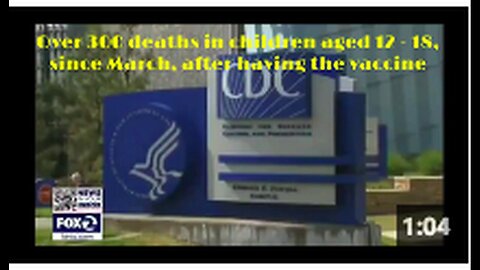 "Over 300 Vaccine-Related Deaths in Children Aged 12-18 Since March"