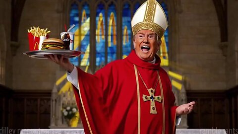 🤣🤣🤣Trump ’s latest Pope Troll is making the left Insane #DILLEY #MEME #TEAM