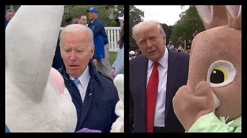 Trump's Easter VS Biden's Easter