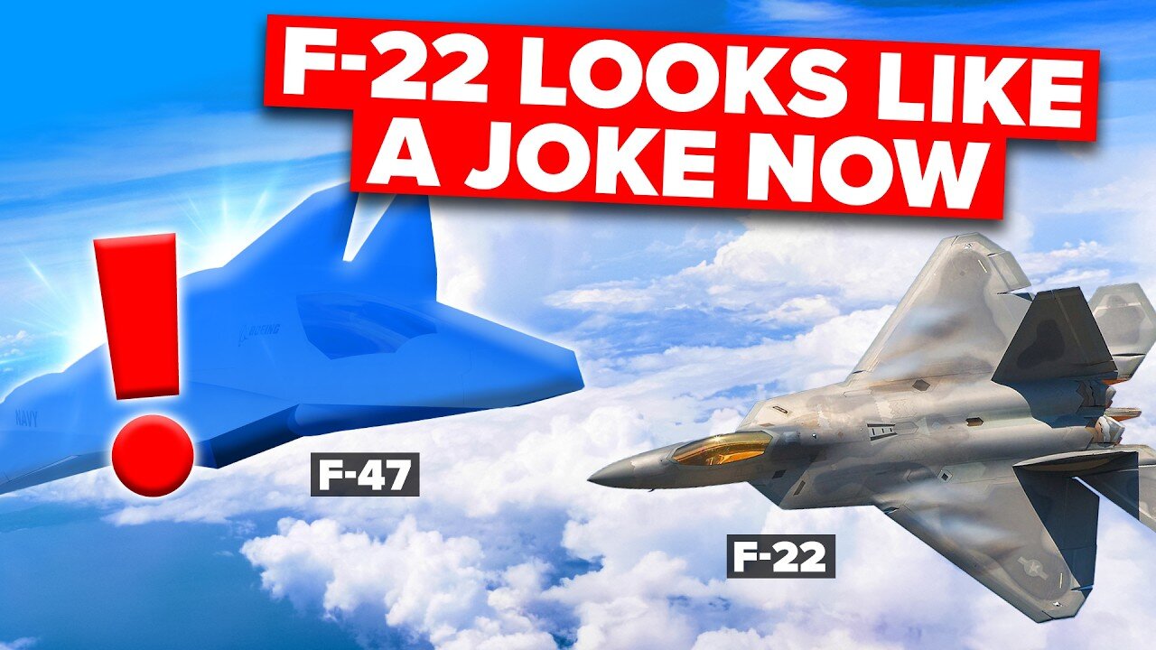 F-47 Just Made the F-22 Look Like a TOY – OBSOLETE OVERNIGHT!