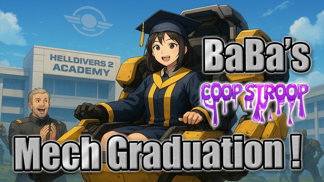 BaBa GRADUATES ! Mech Pilot Academy in #Helldivers2 #Vtuber #Gamergirl
