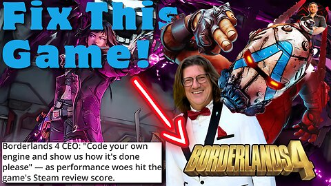 Borderlands 4 is a MESS! Randy Pitchford Attacks Fans in Epic Meltdown