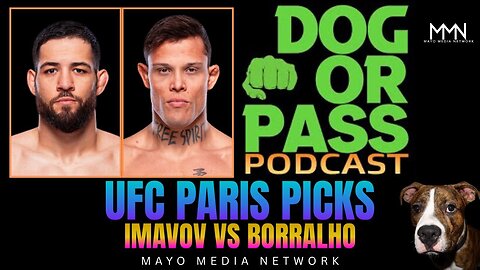 UFC Fight Night Fight Previews | Nassourdine Imavov vs. Ciao Borralho Bets, Predictions, Props!