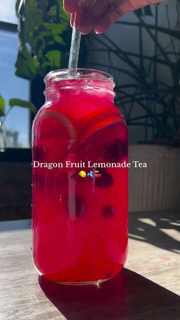 Dragon fruit lemonade Tea