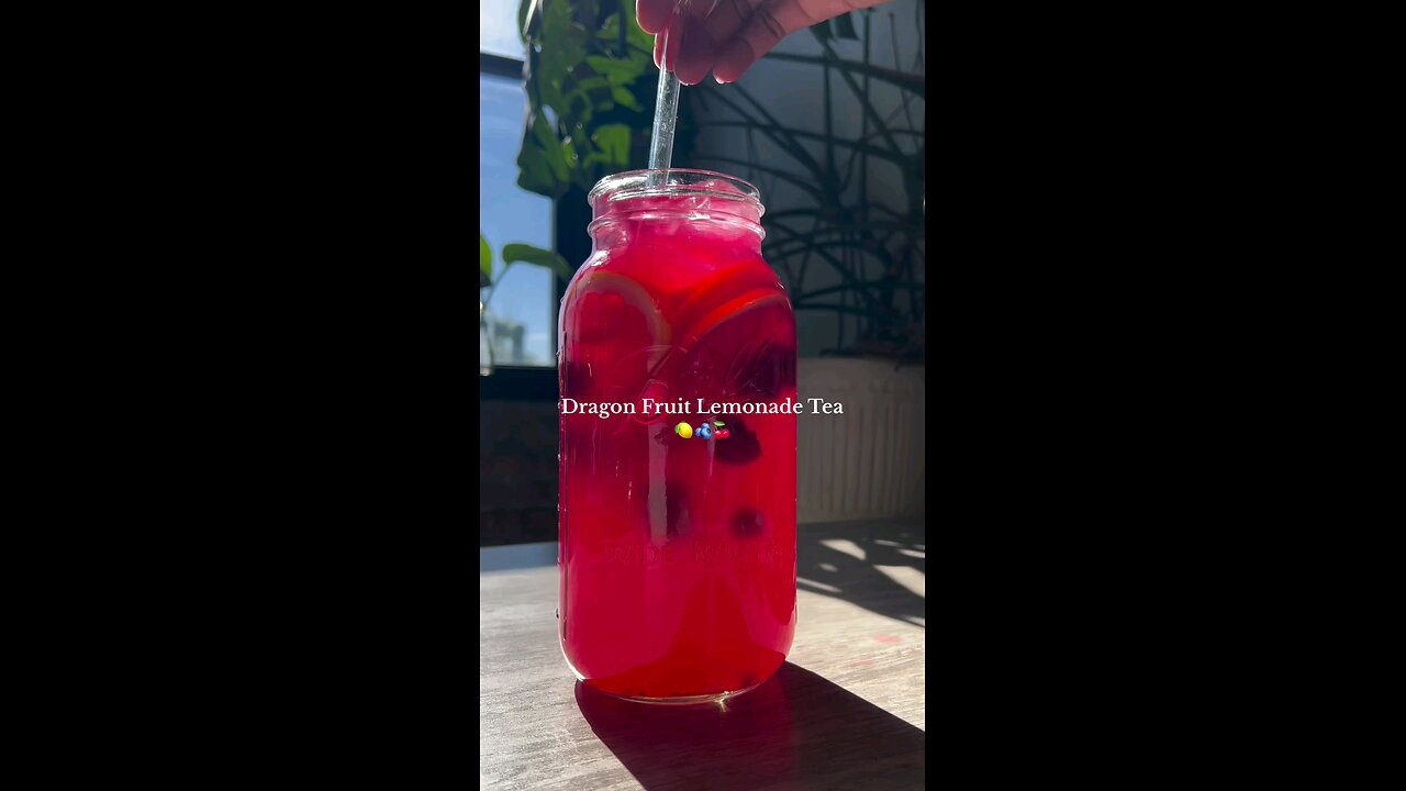 Dragon fruit lemonade Tea