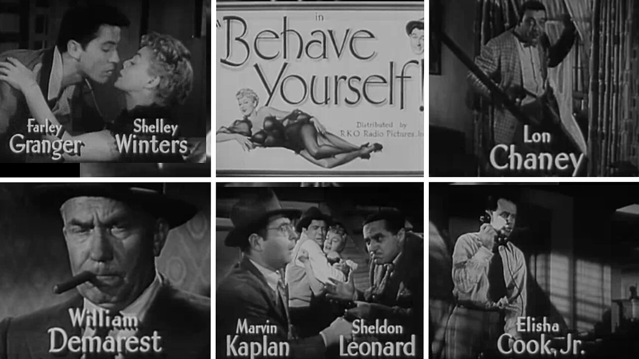 Behave Yourself! (1951) – Classic Comedy Caper with Shelley Winters & Farley Granger