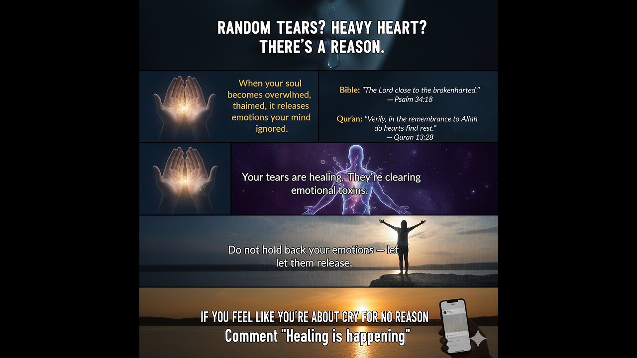 “IF YOU FEEL LIKE YOU’RE ABOUT TO CRY FOR NO REASON”