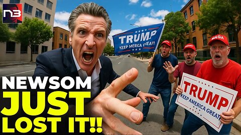 Revealed: EXACT Moment Newsom Lost Control - Watch Left Eye When He Says THESE Words!