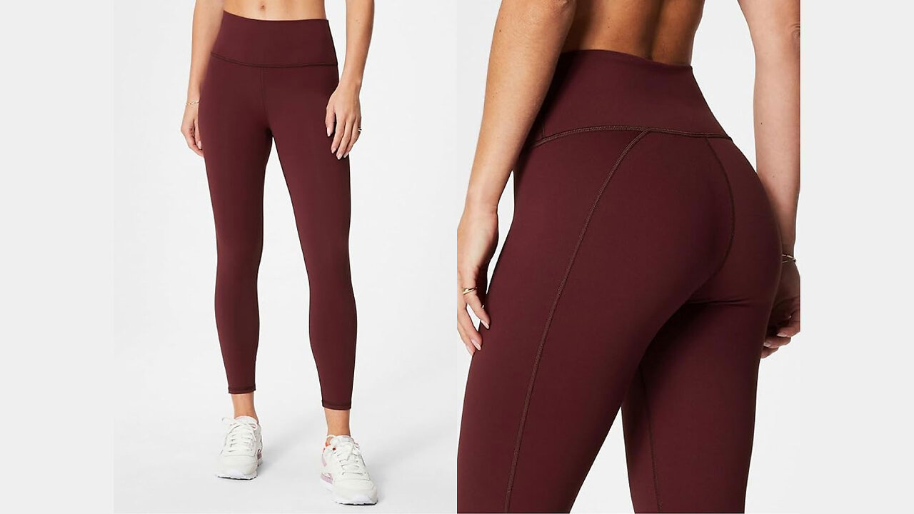 SculptFit Women's Ultra High-Rise Compression Leggings.