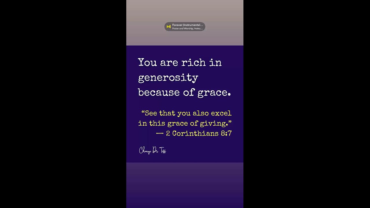 Give and it will come back to you