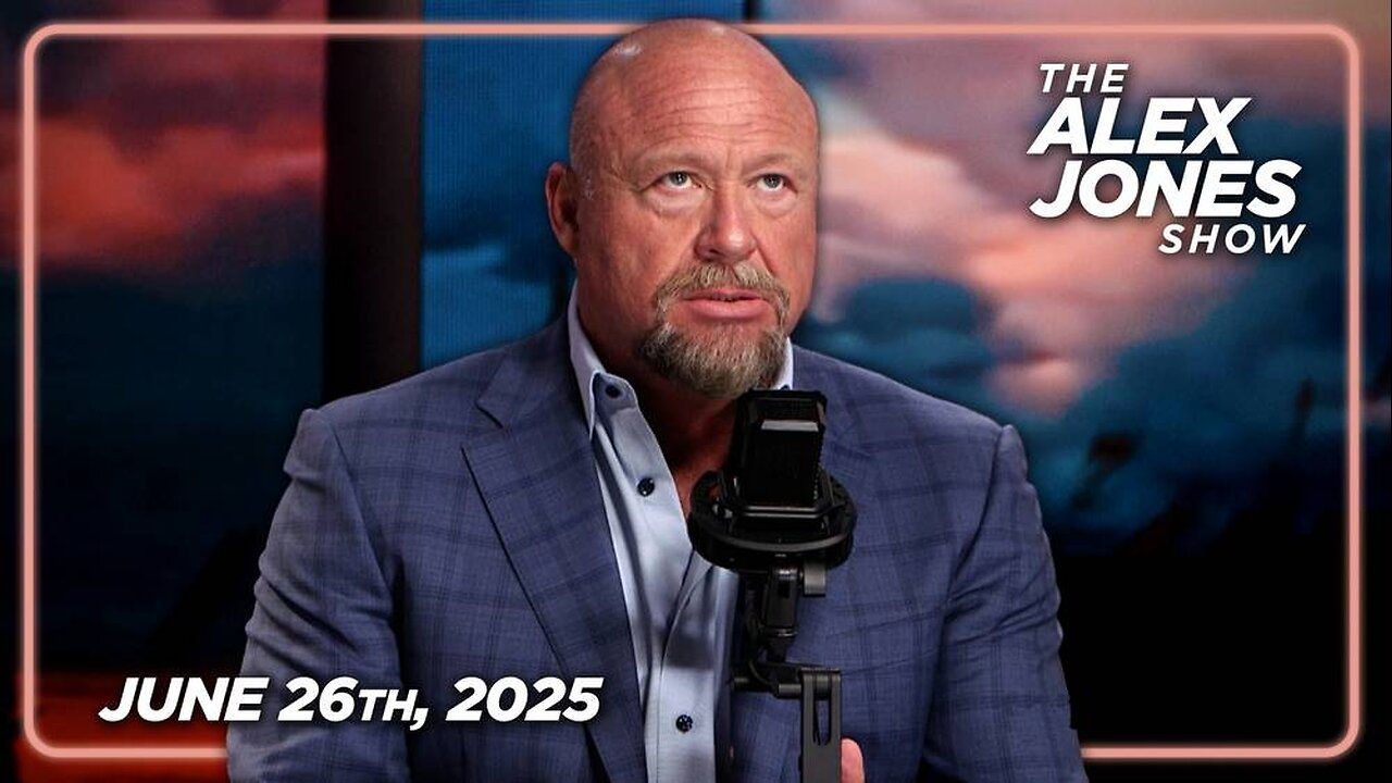 FULL THURSDAY EDITION OF THE ALEX JONES SHOW: As Israel-Iran Ceasefire Holds