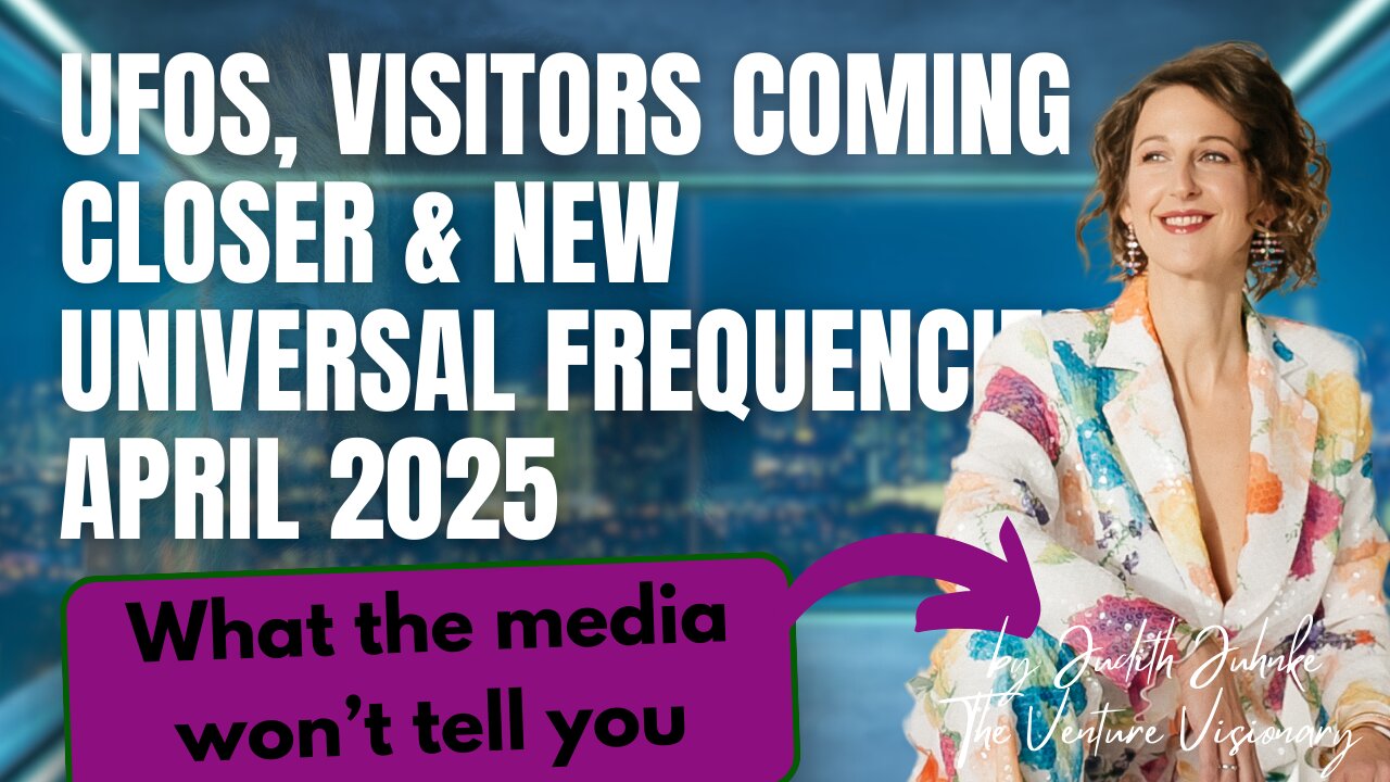 UFOs flying patrol & new universal frequencies
