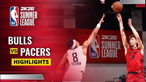 Chicago Bulls vs Indiana Pacers | Full Game Highlights | 2025 NBA Summer League