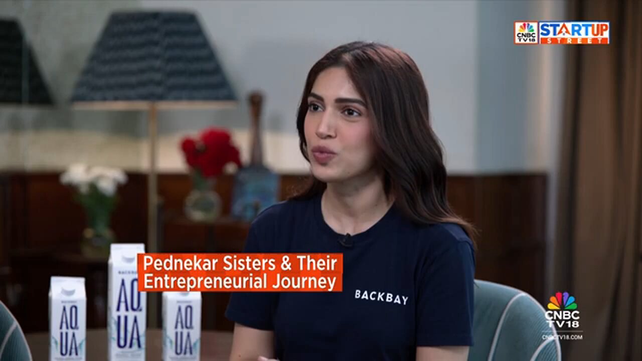 Actor___Climate_Advocate_Bhumi_Pednekar___Her_Sister_Samiksha_Launch_Backbay___EXCLUSIVE