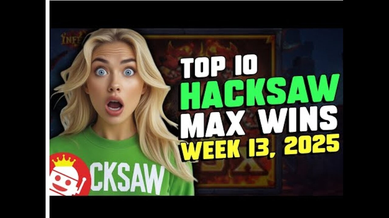 TOP 10 HACKSAW GAMING MAX WINS OF WEEK 13 / 2025 | REAL