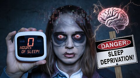 😴 What If You NEVER Slept Again? (Body’s Horrifying Reaction!)