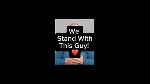 We Stand With This Guy 🥰