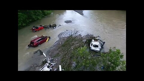 Flash floods leave scenes of devastation in Texas