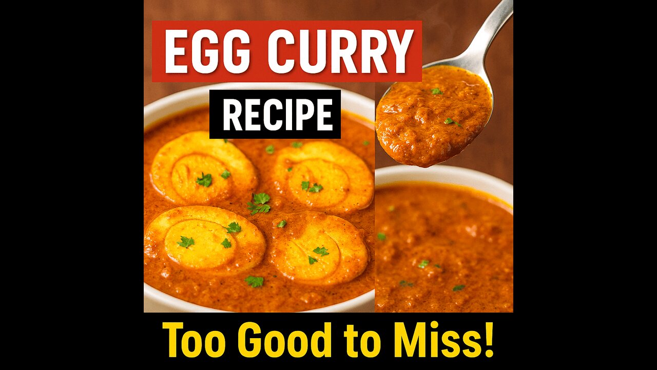 Egg Curry That Will Blow Your Mind | Quick & Delicious!