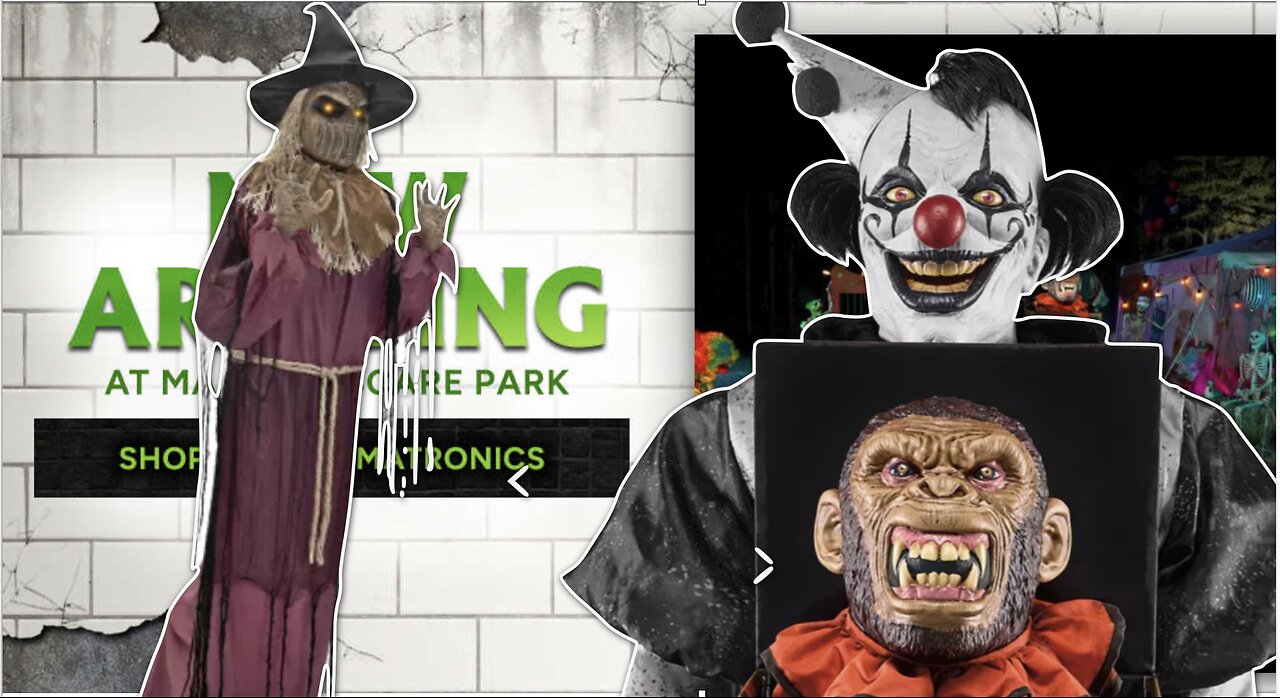 🎃Spirit Halloween 2025 second wave of animatronics have arrived!👻