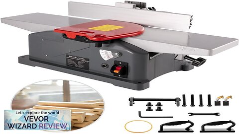 VEVOR Jointers Woodworking 6 Inch Benchtop Jointer 9000 RPM/min Jointer Planer Heavy Review