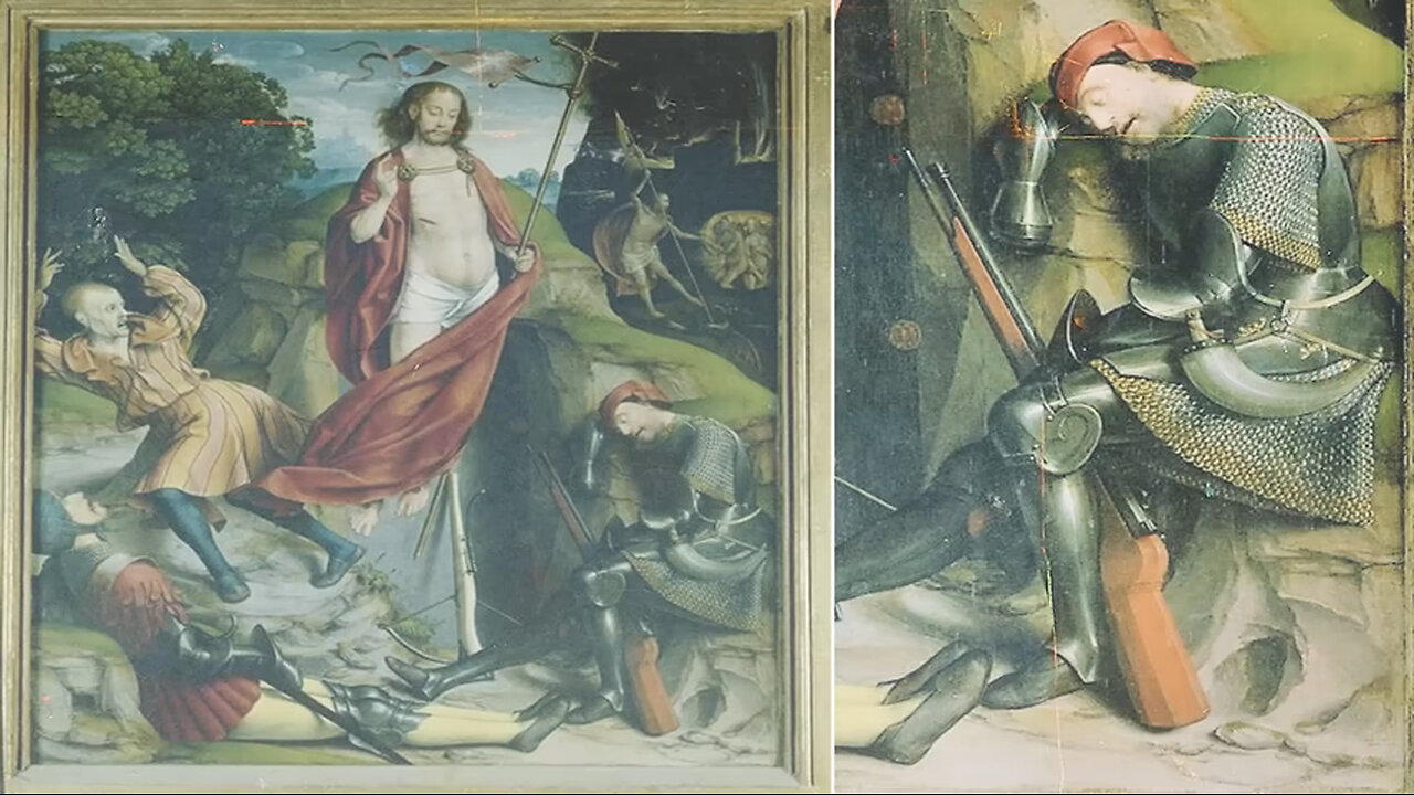 THERE'S ANOTHER STORY BEHIND THIS PAINTING