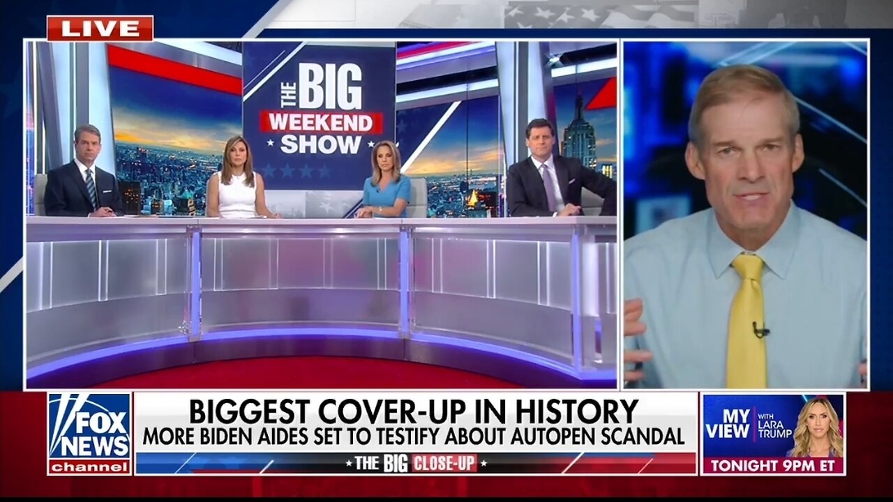 Rep Jordan: Do We Need Something Other Than 25th Amend To Prevent Another Biden?