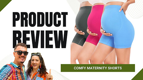 3-Pack Maternity Shorts Over The Belly Seamless, Pregnancy Shorts for Women.