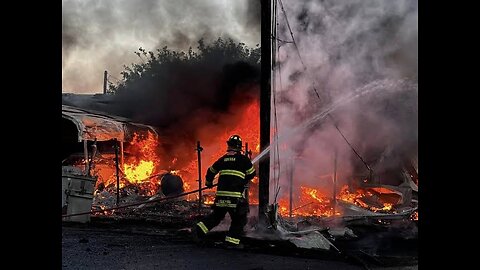 BREAKING: Small plane carrying 10 people crashes into building in Toluca, west of Mexico City