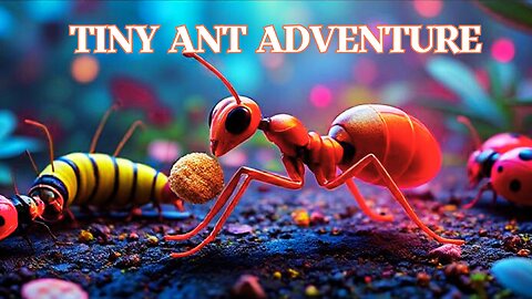 A Toddler Song About an Ant and Nature - Tiny Ant Adventure!