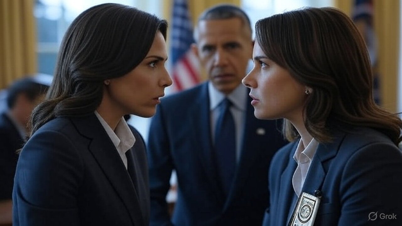 Secret Service CatFight at Obama's House