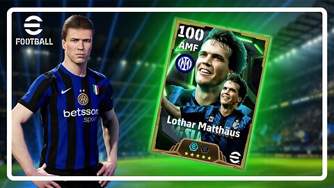 Lothar Matthaus Epic Card Review, Build & Gameplay | eFootball | Player Review