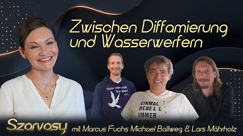 " ZWISCHEN WASSERWERFERN UND DIFFAMIERUNG : DIE DEUTSCHE PROTESTBEWEGUNG " - L. Mährholz, M. Ballweg