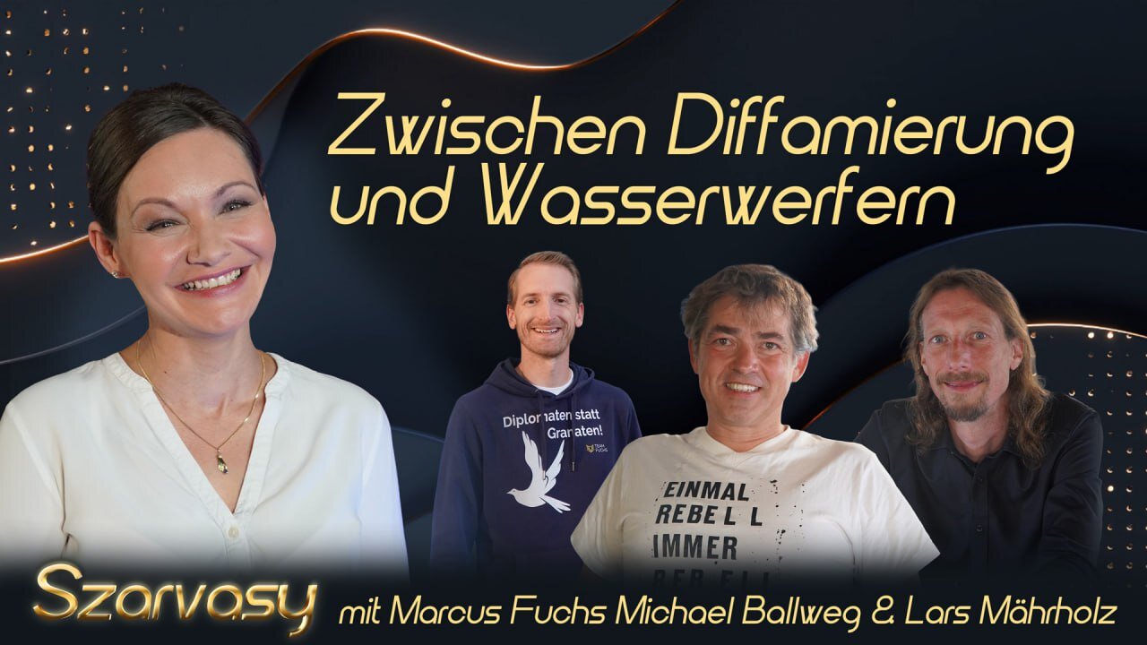 " ZWISCHEN WASSERWERFERN UND DIFFAMIERUNG : DIE DEUTSCHE PROTESTBEWEGUNG " - L. Mährholz, M. Ballweg